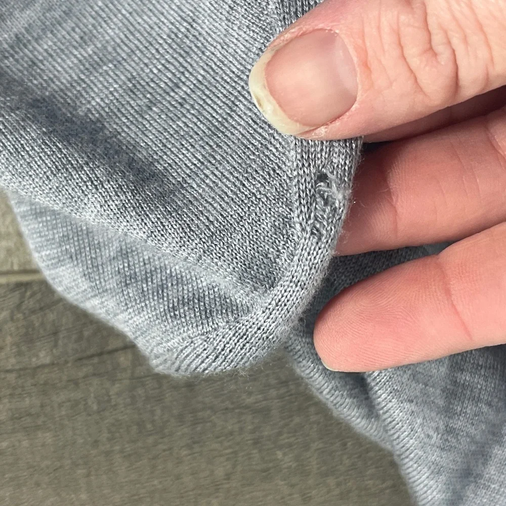 Jack Victor Wool Cashmere Silk Blend Turtleneck Sweater